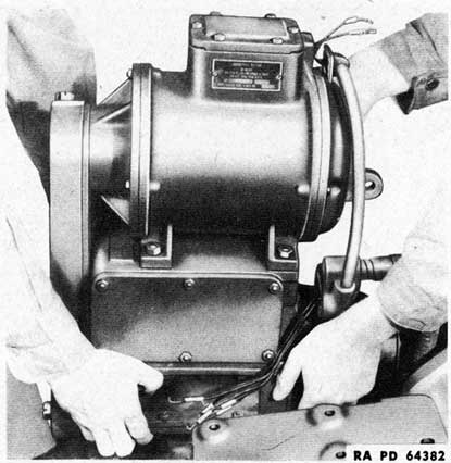 Figure 198 - Removing Oil Gear Assembly