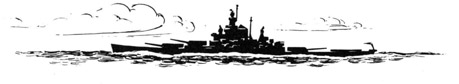 Drawing of battleship