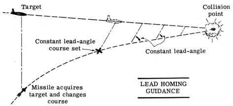Lead homing guidance