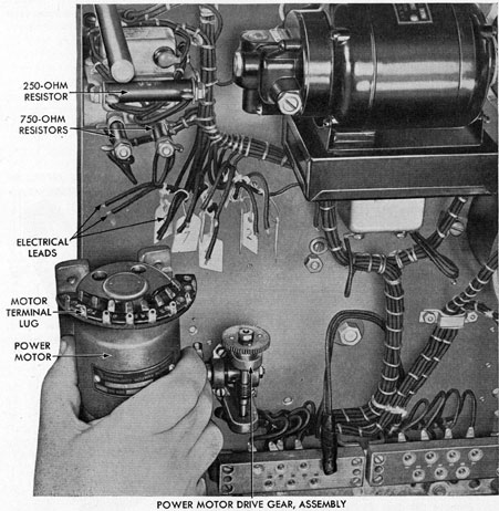 Figure 13-40. Removing power motor.