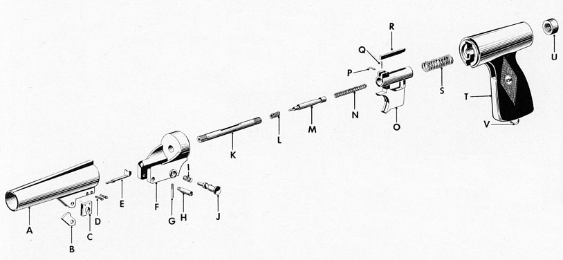 Figure.-22-Signal Pistol Mk 5 (Exploded View)