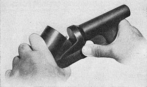 Figure 38.-Opening Breech for Submarine Rocket Pistol Mk 1 Mod 0