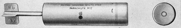 Figure 60.-Signal, Ground, White Star, Parachute, M17