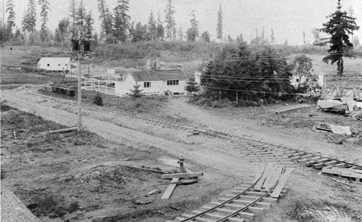 Photo of rail tracks.