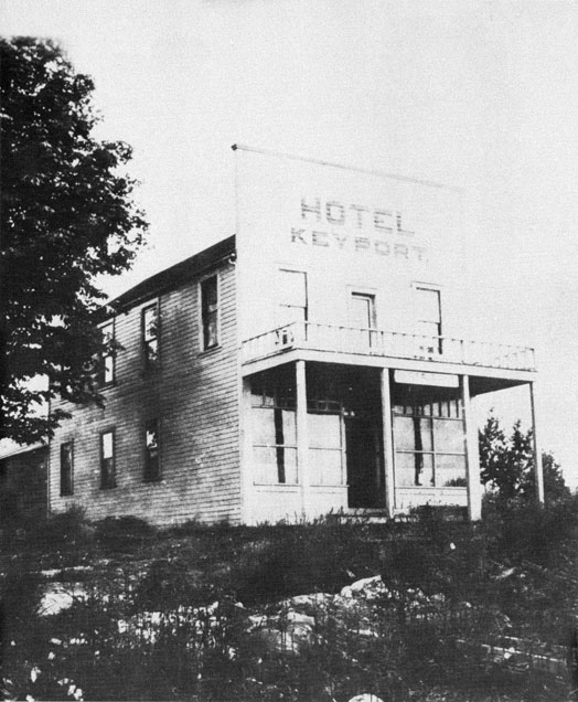 Photo of the Keyport Hotel.
