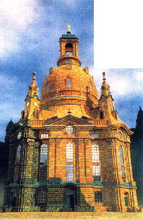 Computer-Generated/Virtual Restoration of Dresden's "Frauen Kirche".