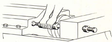 Figure 84. Releasing Gun Locking Device