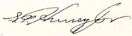 Signature of G.F. Hussey, Jr.