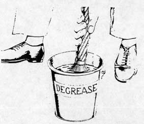 Figure 5-5. Degreasing with Solvent