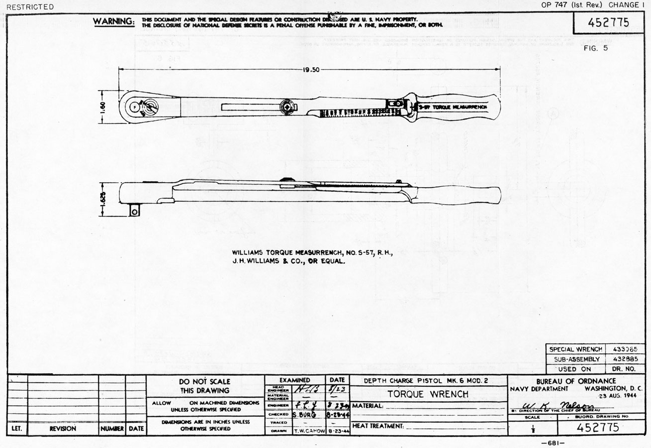 Fig 5. Torque Wrench - 452775