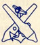 Buord crossed cannon symbol.