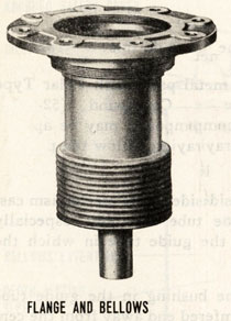 FLANGE AND BELLOWS