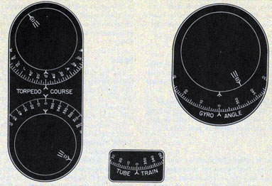 Illustration of Torpedo Course Indicator dials