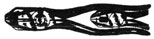 Drawing of lineman's pliers.