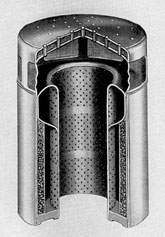 Figure 6-10. Cutaway of typical air silencer.
