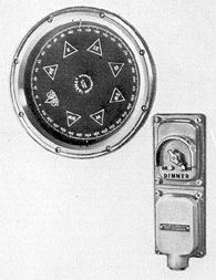 Figure 17-22. Single dial repeater with dimmer.