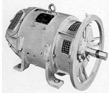 Figure 4-7. D.C. motor for hull ventilation supply fan.