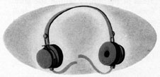 Illustration of headphones.