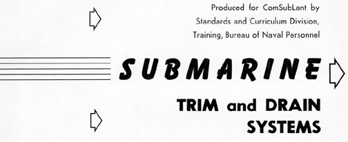 trim of a submarine