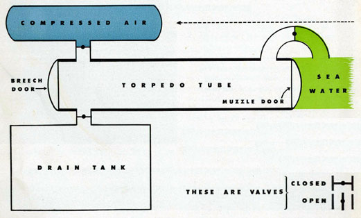 Figure 4, Schematic diagram of torpedo tube.