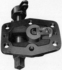 Figure 208 Showing stop bolt in up position.