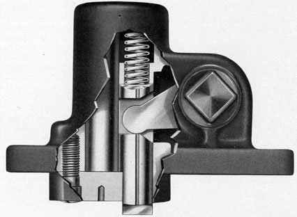 Figure 209 Interior view of
torpedo stop bolt housing.