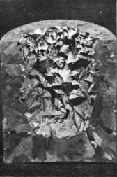 Figure 10. Crystal growth in gun metal casting dumped before solidification was complete.
