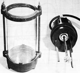 Figure 68. Jar and stirrer for washing sand.