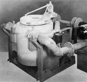 Figure 169. Tilting crucible furnace.
