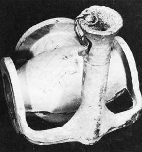 Figure 231. Globe valve - poor risering practice.