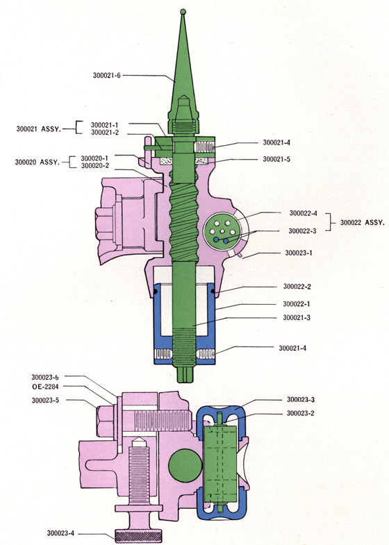 Mark 5 sight sectional view