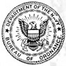 Logo Department of the Navy, Bureau of Ordnance