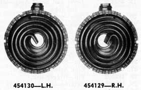 Figure 17. Cradle Spring and Housing Assemblies.