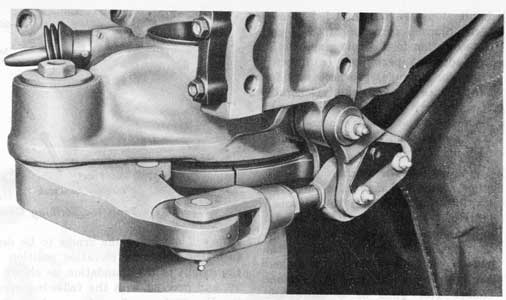 Figure 22. Cam Limit Stop Parts Mounted on Carriage.