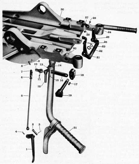 Figure 32. Exploded View of Trigger Mechanism.