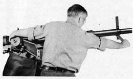 Figure 47. Locking Wrench on Barrel. (Note that Wrench is on Left-Hand Barrel.)