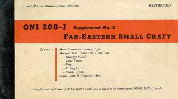 
Far-Eastern Small Craft
ONI 208-J Supplement 2