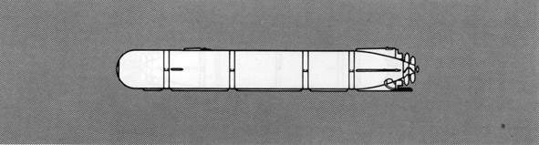 Illustration of Torpedo Mk 37 Mods 1 and 2