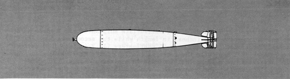 Whitehead Torpedo Mk 1 (3.55 meter)