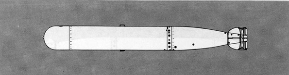 Illustration of Bliss-Leavitt Torpedo Mk 1