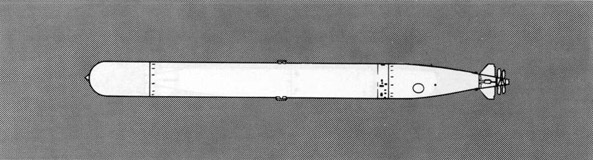 Illustration of Bliss-Leavitt Torpedo Mk 6