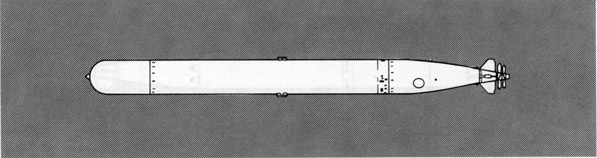 Illustration of Bliss-Leavitt Torpedo Mk 7