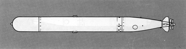 Illustration of Bliss-Leavitt Torpedo Mk 8