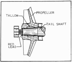Fig. 307--Lock Nut on Tail Shaft