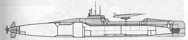 Figure 11D1.-SSGN-594 class.