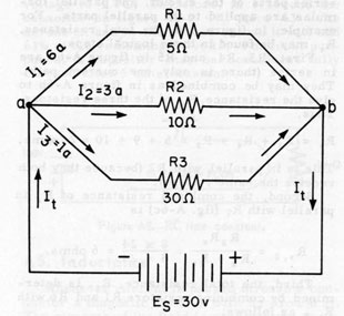 Figure A5.-Resistors in parallel.