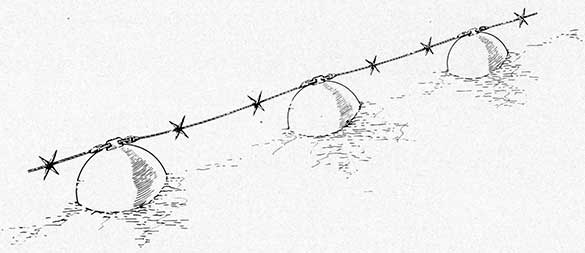 drawing of boom with the stars installed