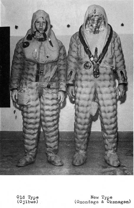 SUBMARINE ESCAPE IMMERSION SUITS (INFLATED)