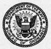 Department of Defense - Bureau of Ordnance