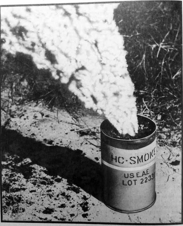 Figure 36-HC Smoke Pot M1 in Operation